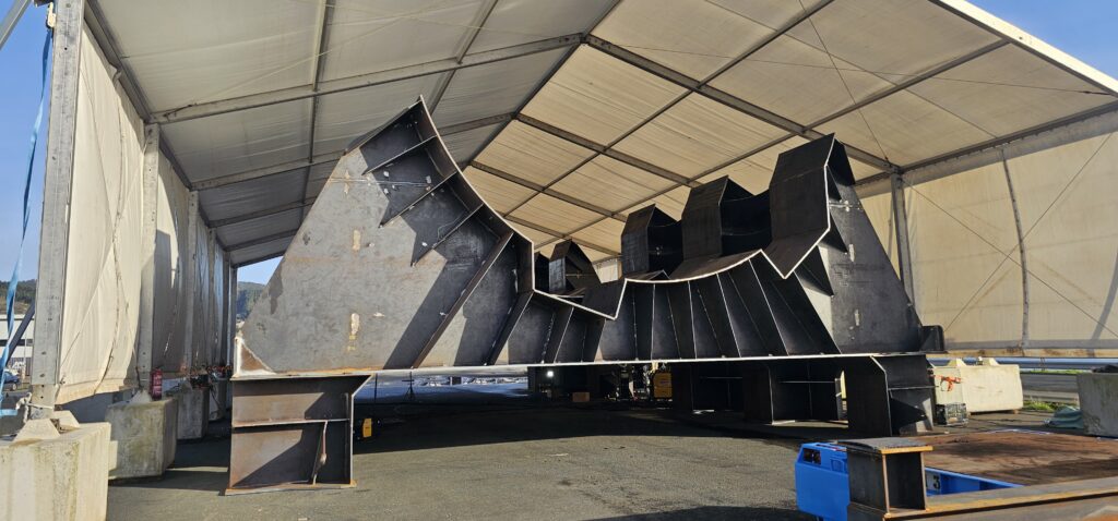 Cunas de transporte para torres eólicas offshore (Monopiles XXL)